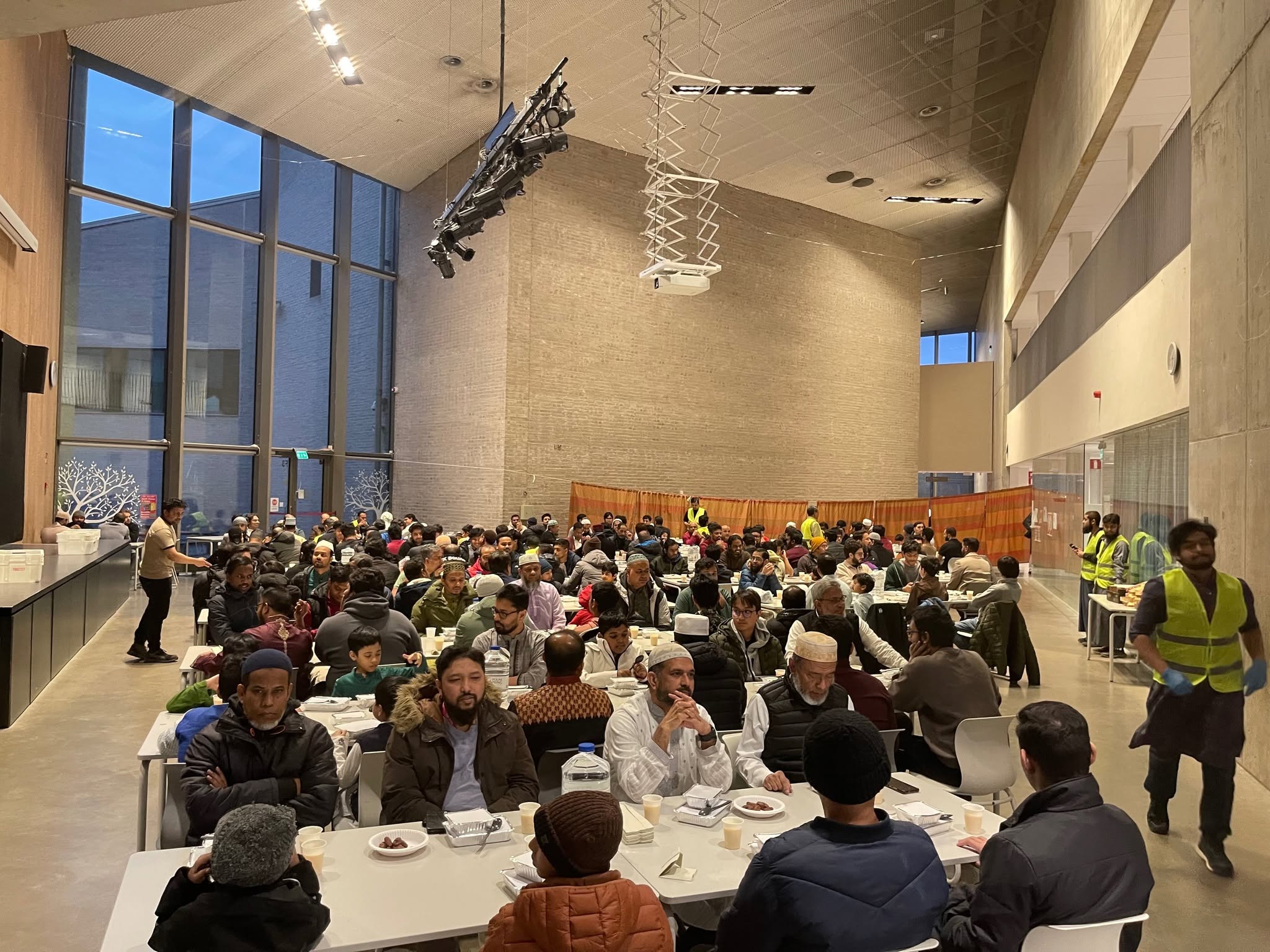 Image 17 of 31 from an EMC gathering, celebration, or shared community meal