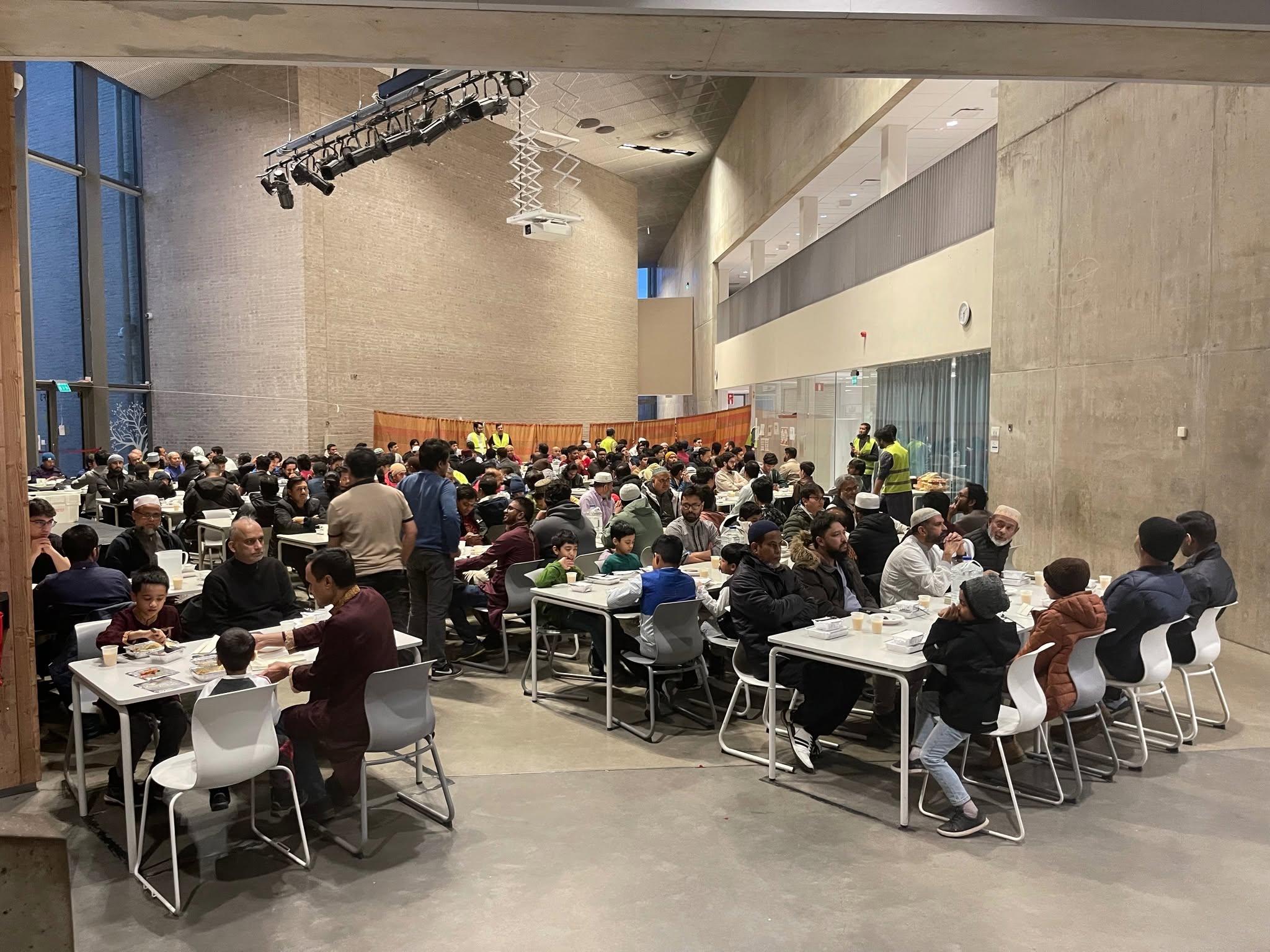 Image 18 of 31 from an EMC gathering, celebration, or shared community meal