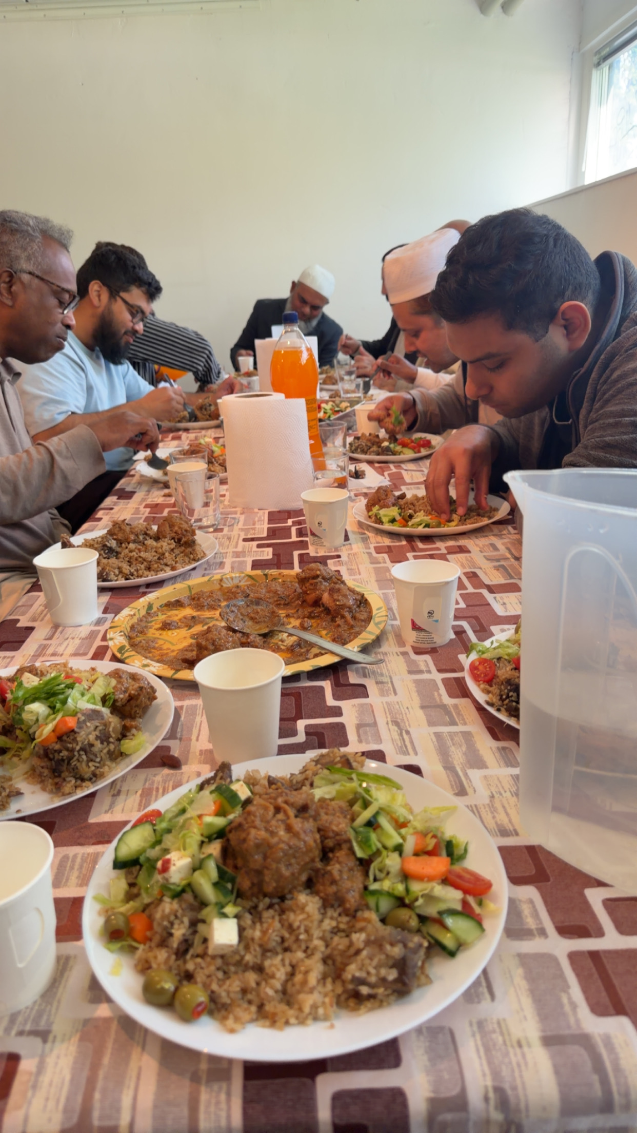 Image 28 of 31 from an EMC gathering, celebration, or shared community meal